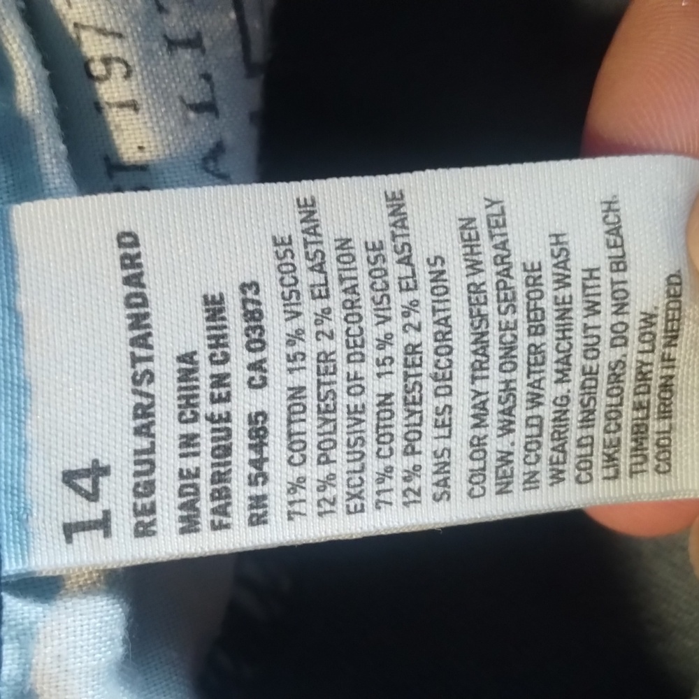 ♡ American Eagle Mid Rise Kick Boot Super Stretch Womans Size 14 Jeans 900 - Picture 5 of 8